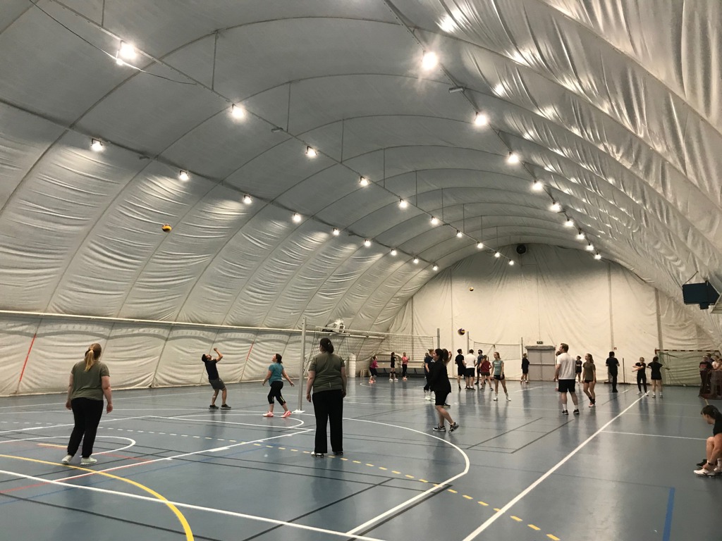 Volleyballturnering i Plasthallen 15. juni 2022
