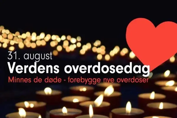 Verdens overdosedag 31. august 2022