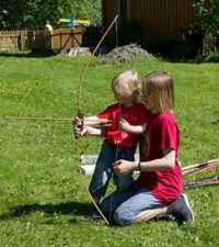 Aktivitetsdag for barn på Ljøsheim 2019