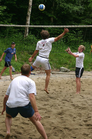 Resultater, volleyballturneringen
