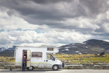 Sjekk lengden på bobilen før du starter turen