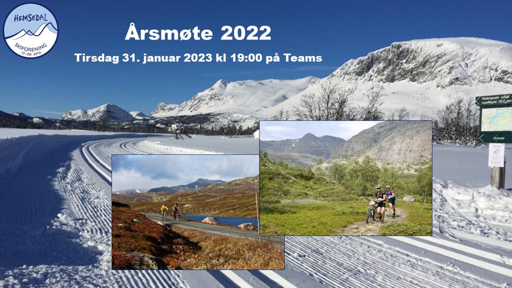 Årsmøte 2022 avholdes 31. Januar 2023 kl 19:00 på