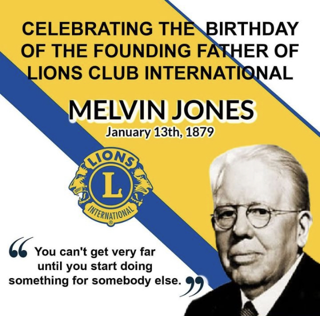 Melvin Jones Fødselsdag