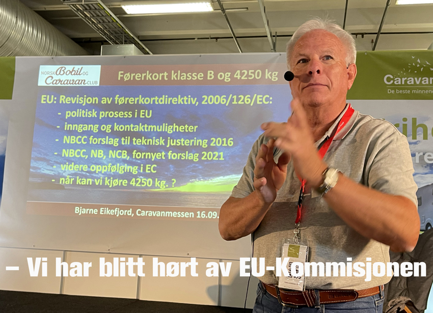 EU følger opp førerkortforslag fra NBCC