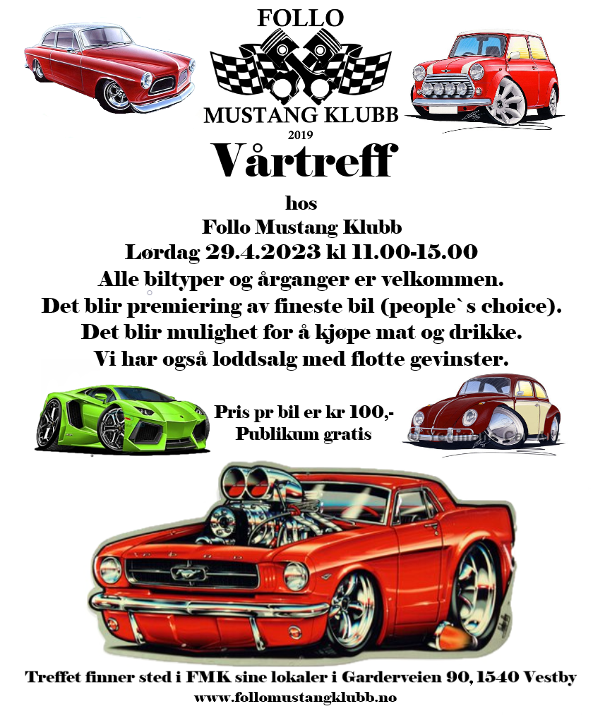 Follo Mustang Klubb`s Vårtreff