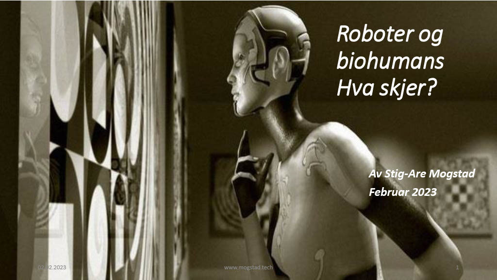 Foredrag om roboter