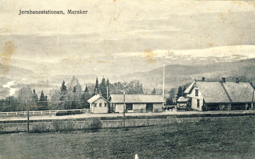 Jernbanestationen, Meraker