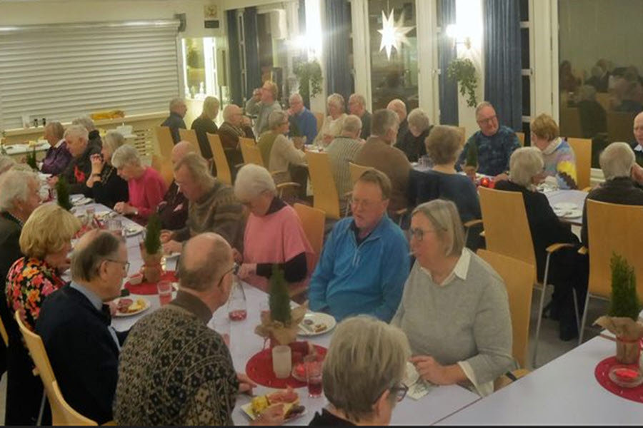 Juleavslutning for komite og æresmedlemmer 13.12