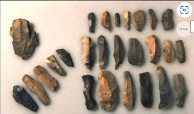 Flintfunn fra Stunner, Kulturhistorisk Museum