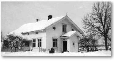 V Hovedbygning vinteren 1940