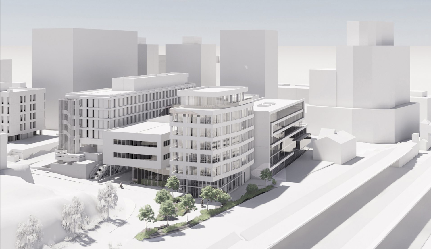 Bygger ny skole i Sandvika sentrum