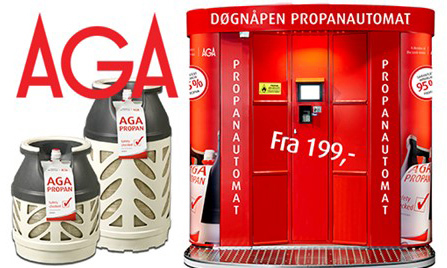 Rabatt på AGAs gassautomater