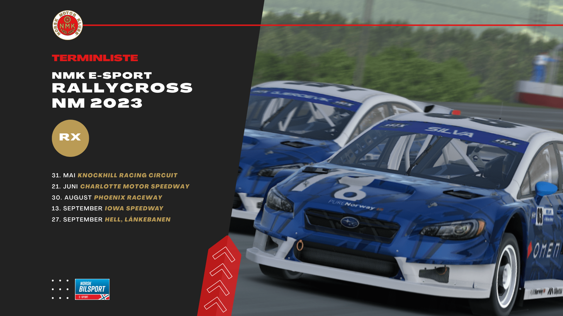 NM Rallycross Esport 2023