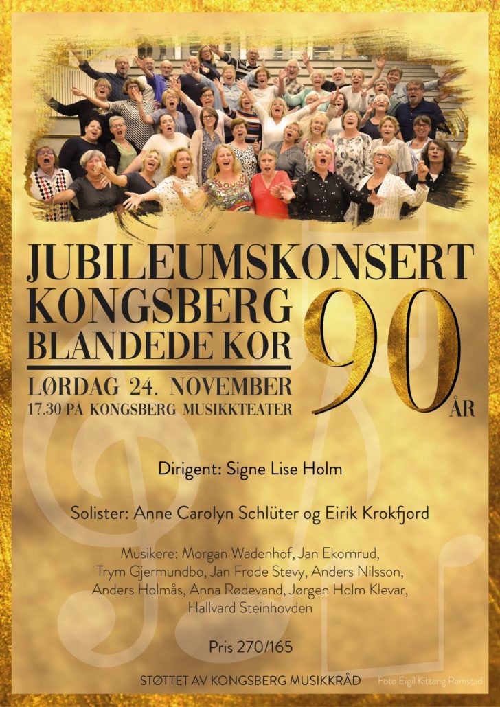 Nov 2018: Jubileumskonsert