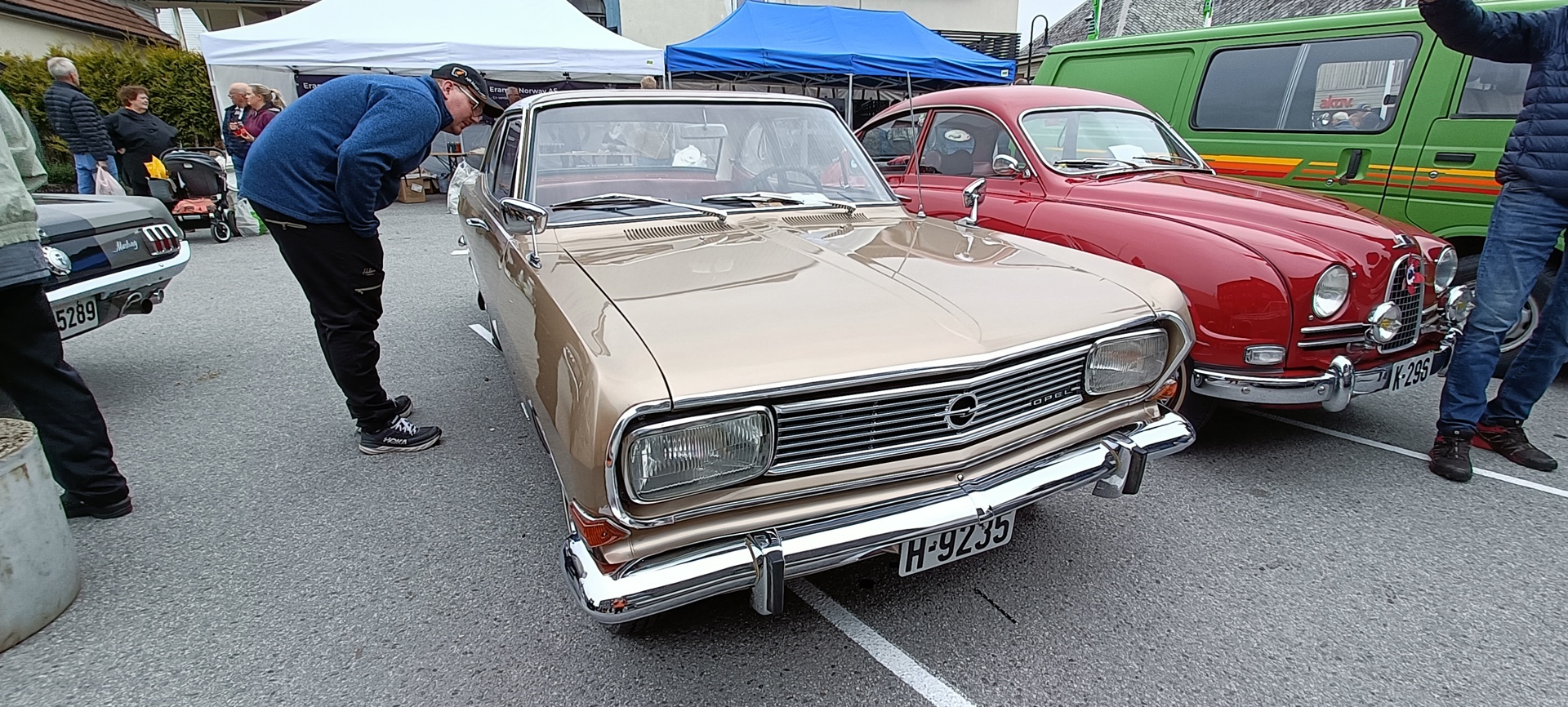 Opel Rekord og Saab 96