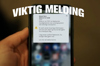 Artikkelbilde til artikkelen NØDVARSEL PÅ MOBILEN