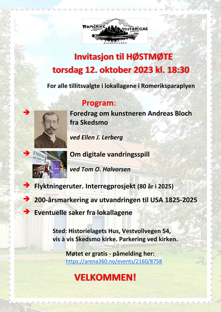 HØSTMØTE 12. oktober 2023