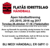 Artikkelbilde til artikkelen Håndball-oppstart for 2015, 2016 og 2017!