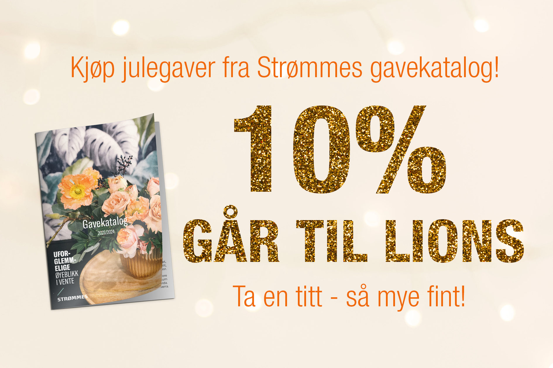 Kjøp julegaver fra Strømmes gavekatalog