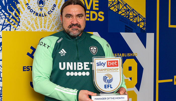 Daniel Farke er månedens manager 