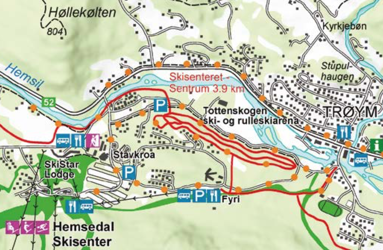 Ny skiløype fra Totteskogen til Skisenteret