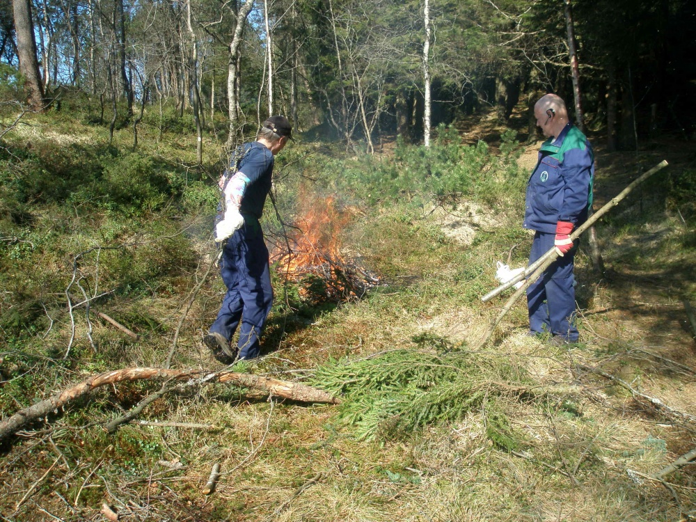 Siste dag med bålbrenning for i vår 14.april -2.jp