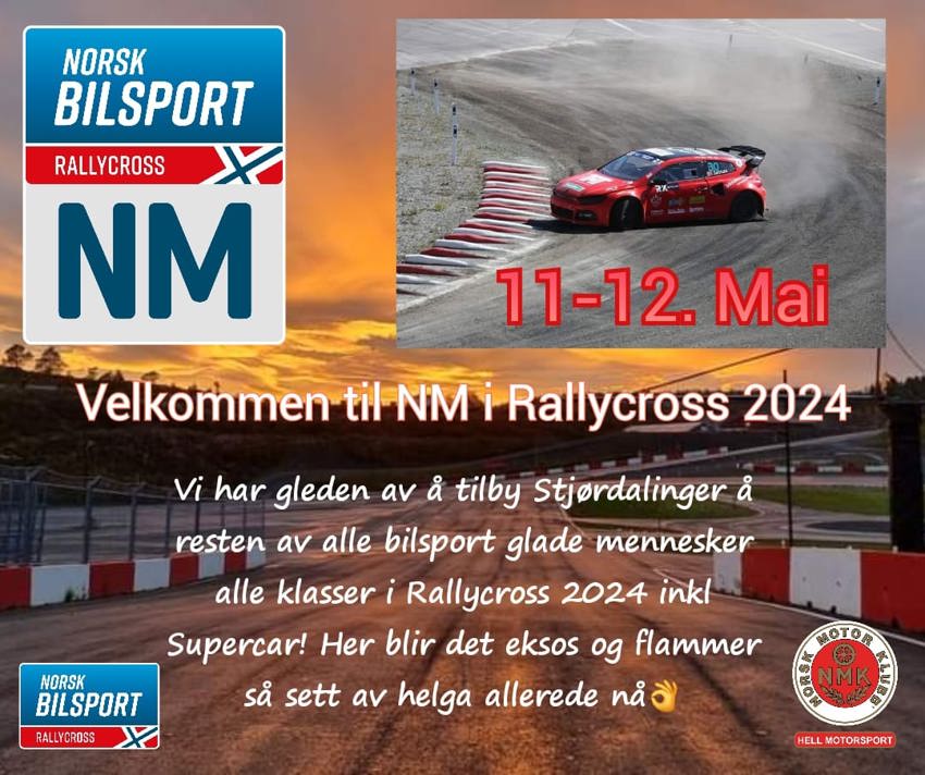 nm runde i rallycross 11-12,05,2024