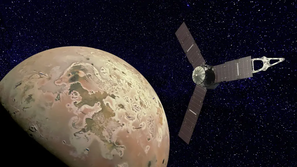 Juno med nærpasseringer av Io