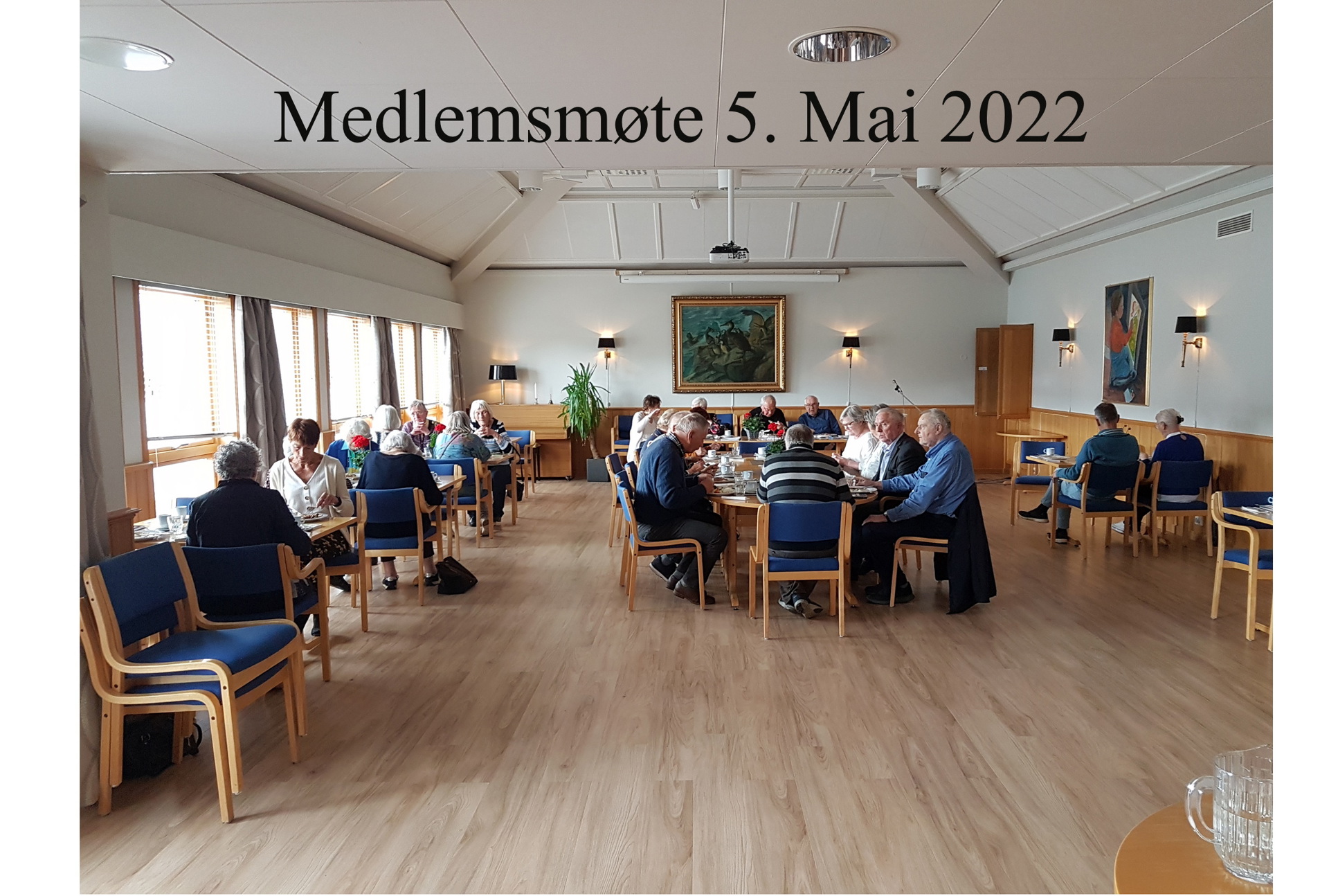 Medlemsmøte 5. mai 2022