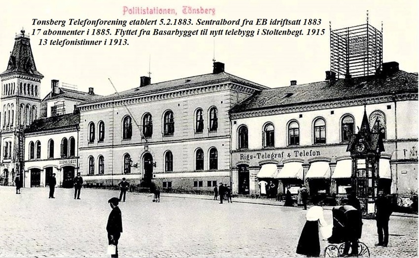 Tønsberg Telehistorie 1883-1901