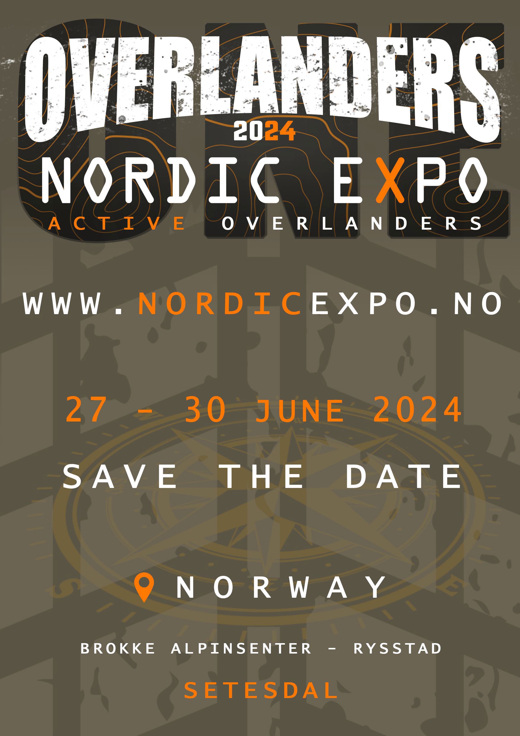 Velkommen til Overlanders 2024 Nordic Expo  Brokke