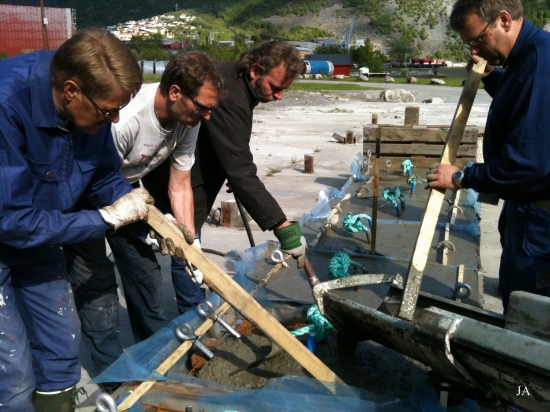 008 2010-05-27 Støyping av lodd og rep av fortøyii