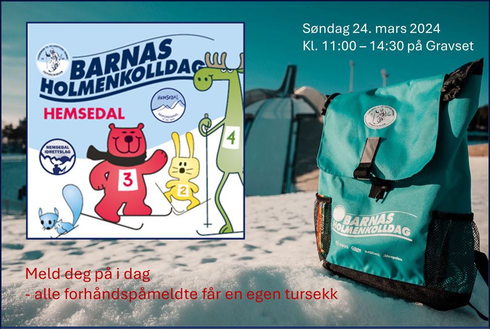 Barnas Holmenkolldag på Gravset Søndag 24. Mars 20