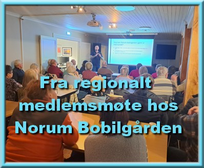 Fra medlemsmøtet hos Norum 6. mars