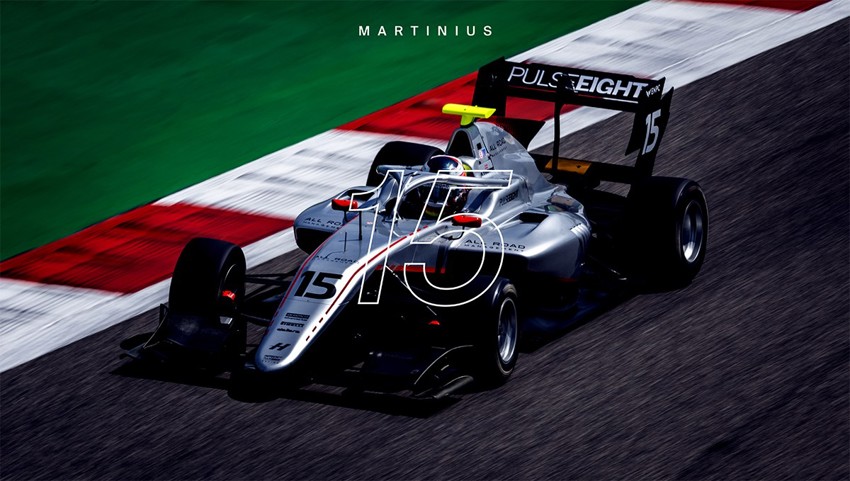 Martinius satser videre i Formel 3