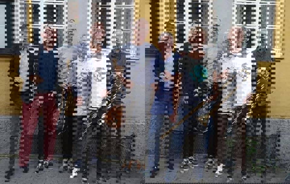 Lørdag 30. august. Caledonia Jazzband