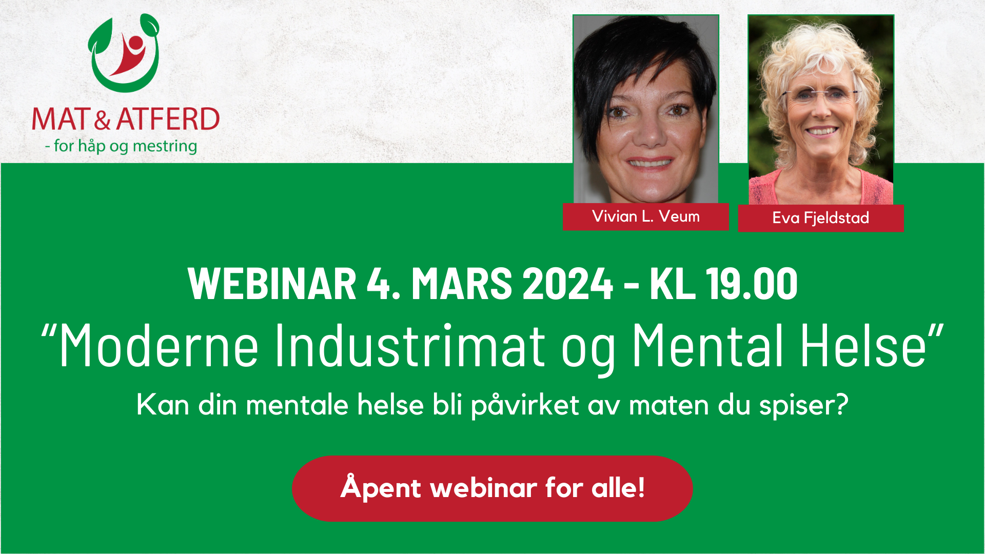 Webinar - 4. mars 2024 - Moderne industrimat 