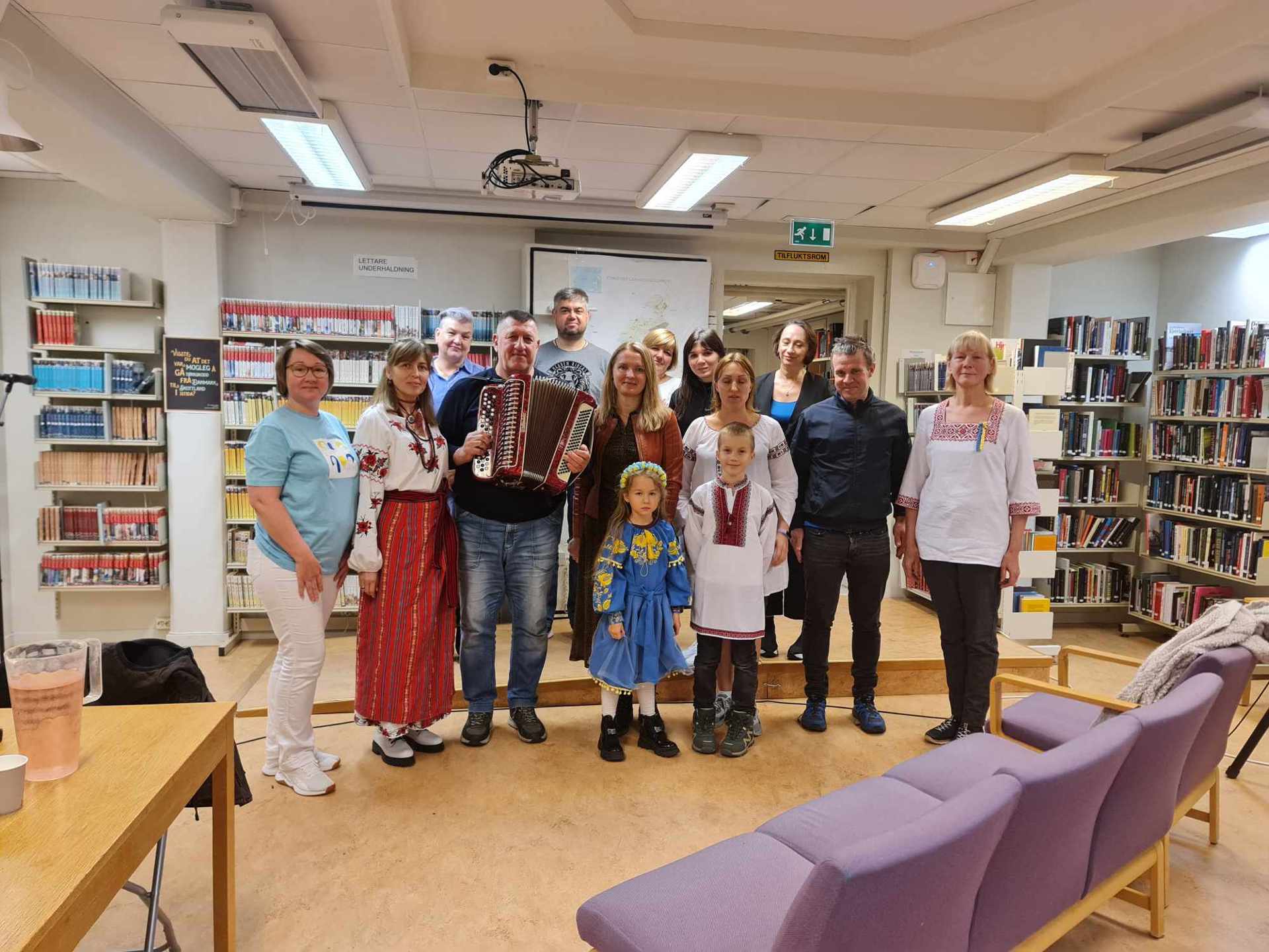 Ukrainsk poesidag på Giske Bibliotek
