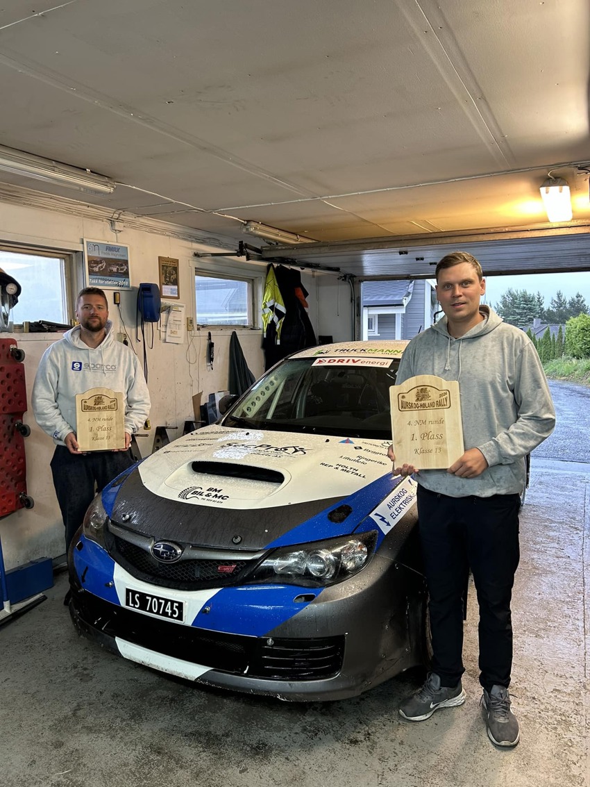 Poengstilling etter Aurskog Høland rally