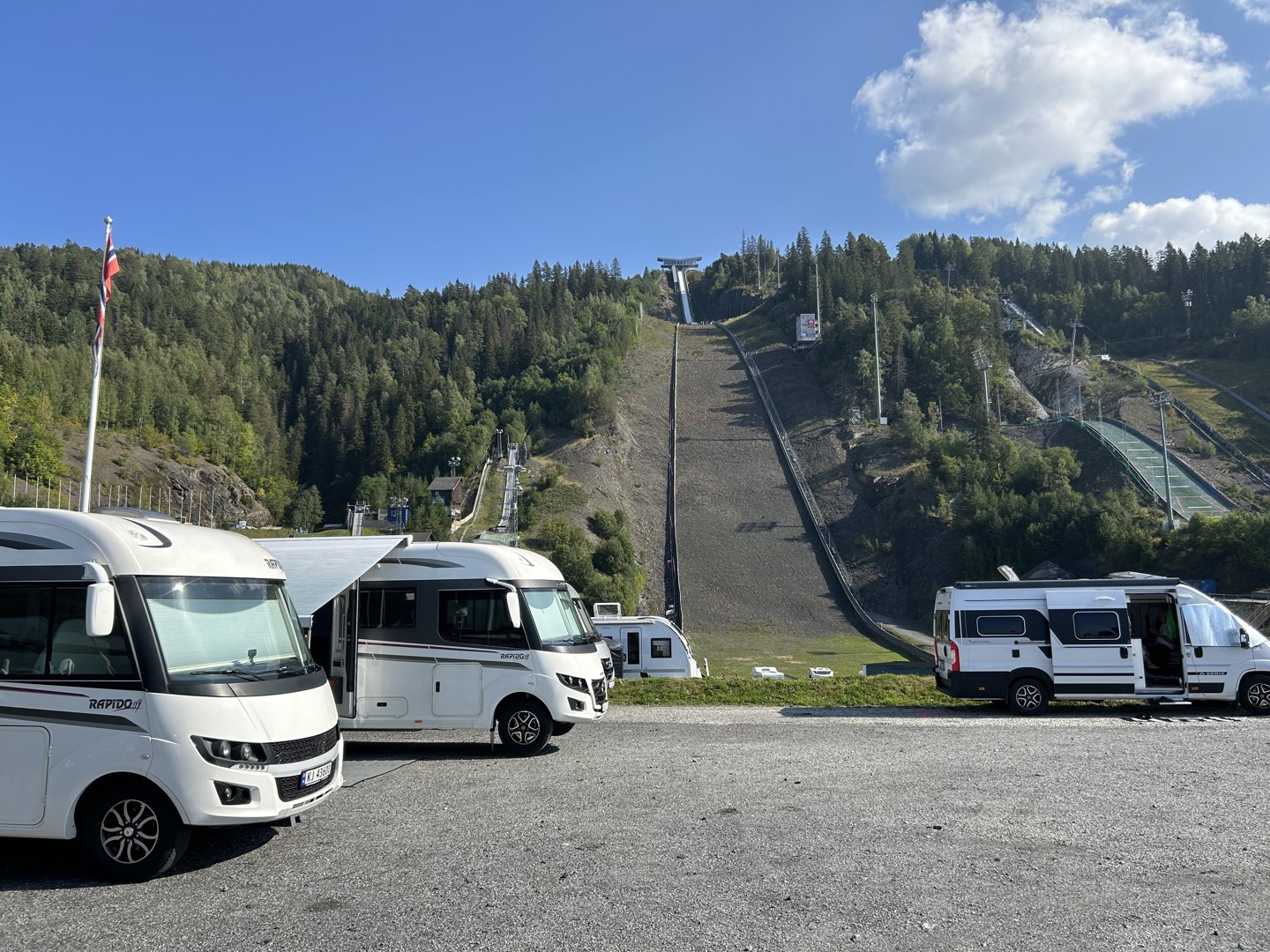 50-års markering i Vikersund Hoppsenter