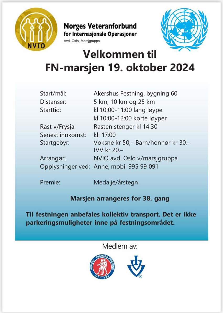 FN-marsjen 19. Oktober 2024