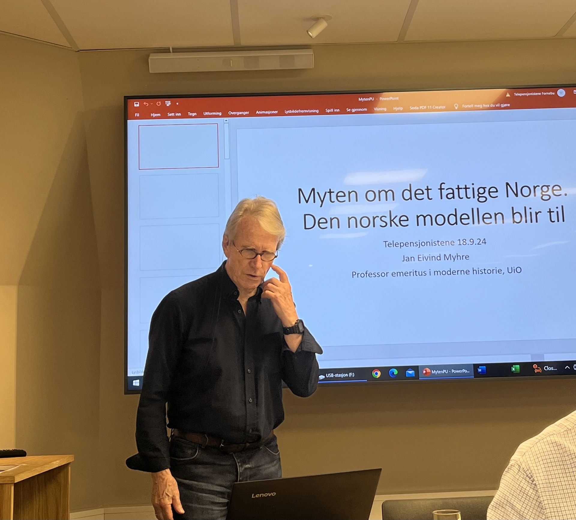 Var Norge fattig for hundre år siden