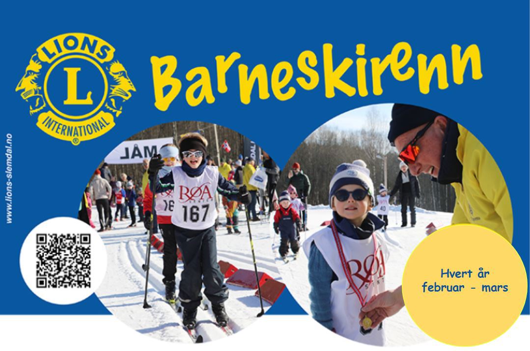 STOOORT BARNESKIRENN HVER VINTER!