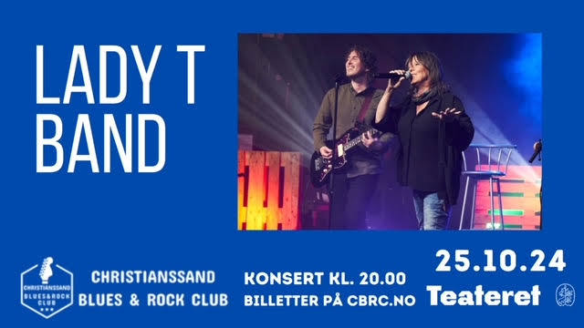 Lady T band på Teateret 25. november