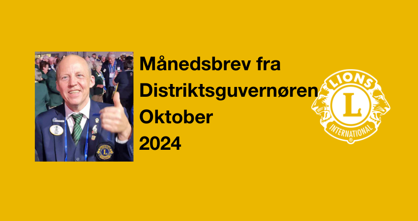 Månedsbrev oktober 24