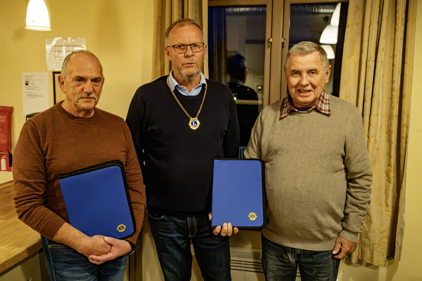 241007 Nye medlemmer i Lions Club Malvik