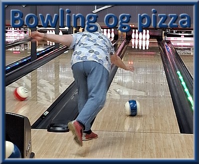 Fra bowling og pizza 2024