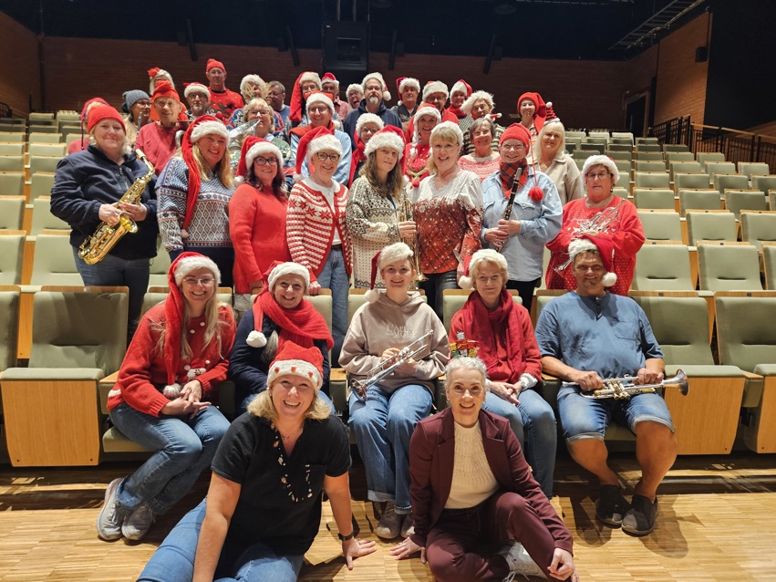 Julekonsert sammen med Nannestad janitsjarkorps