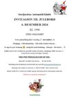 Artikkelbilde til artikkelen Invitasjon Julebord 6 desember kl 19 2024