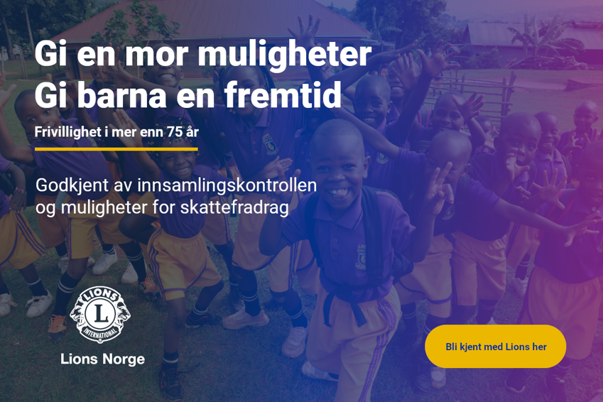 Kampanje: Gi mor muligheter. Gi barna en fremtid.